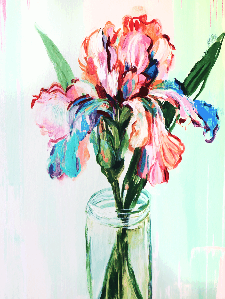 Grace Art Print archival ink on matte cotton canvas and Canon Pro Luster Paper options