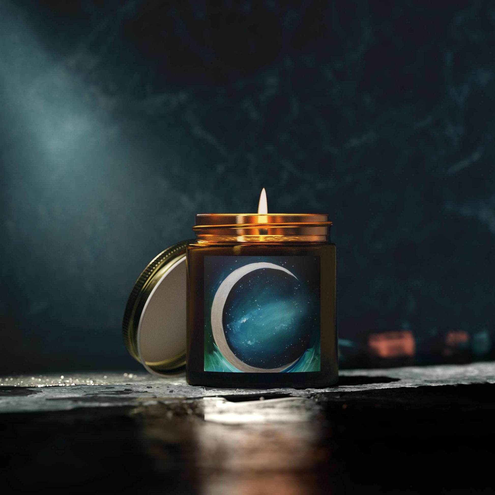 Scented Candles, Coconut Apricot Wax (4oz, 9oz) Printify