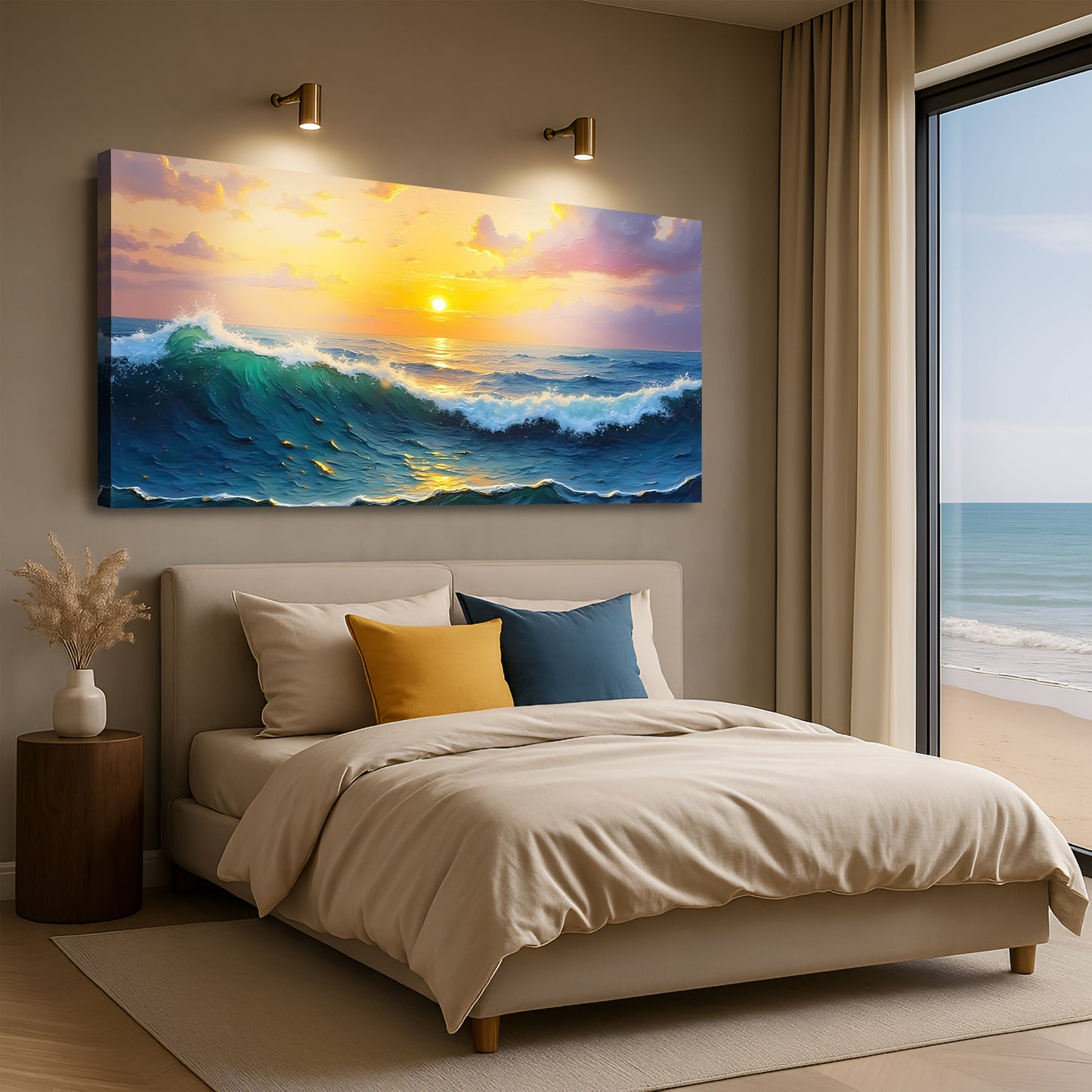Waterscape Abstract Wall Art XII