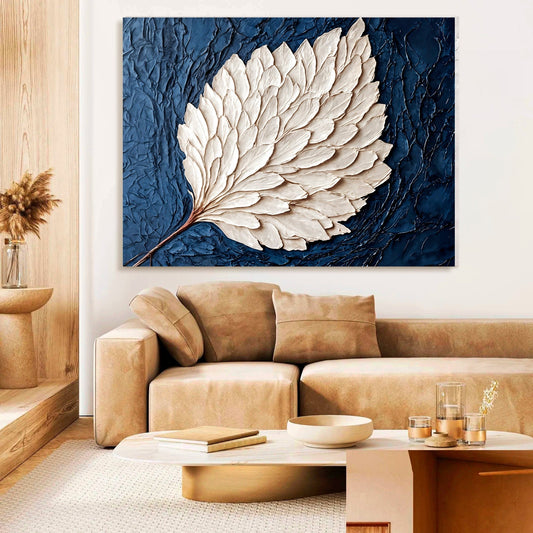 Ivory Bloom Wall Art on high-quality canvas with bright ink, personalized and ready to hang, made in the USA