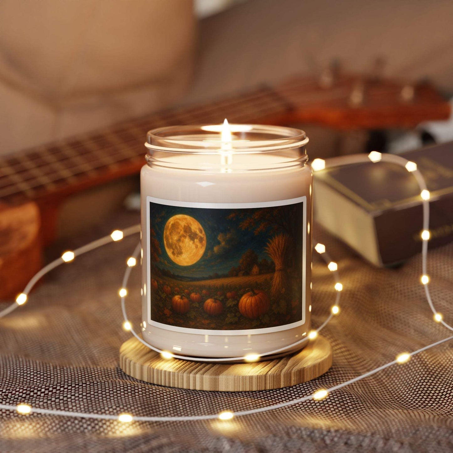 Autumn Moonlight Scented Candle, Cozy Décor, Fall Gift, Seasonal, Pump