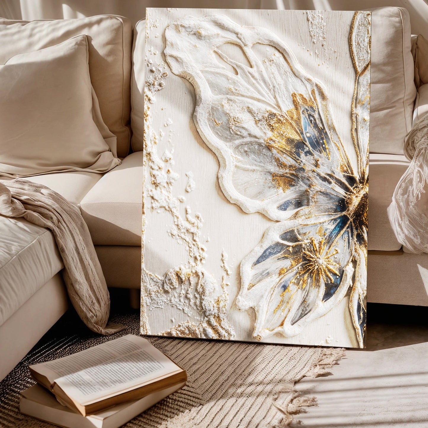 Half Butterfly Wall Art