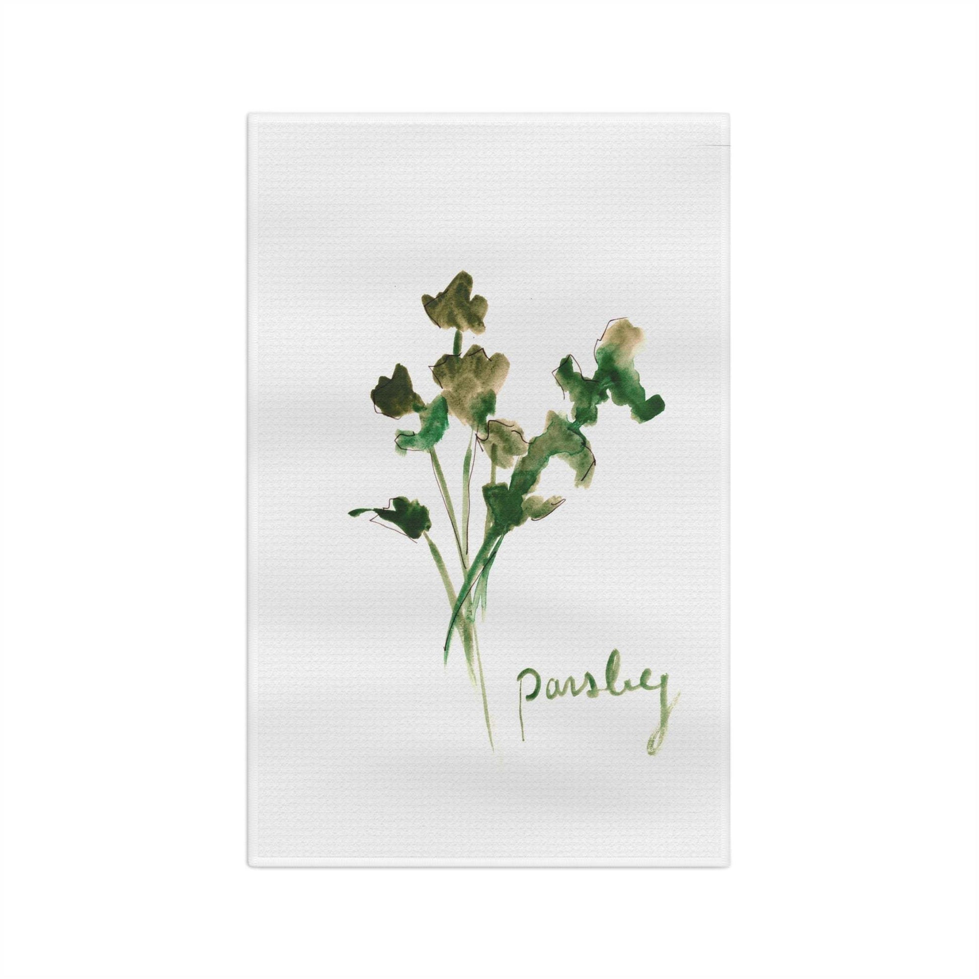 Parsley Microfiber Tea Towel