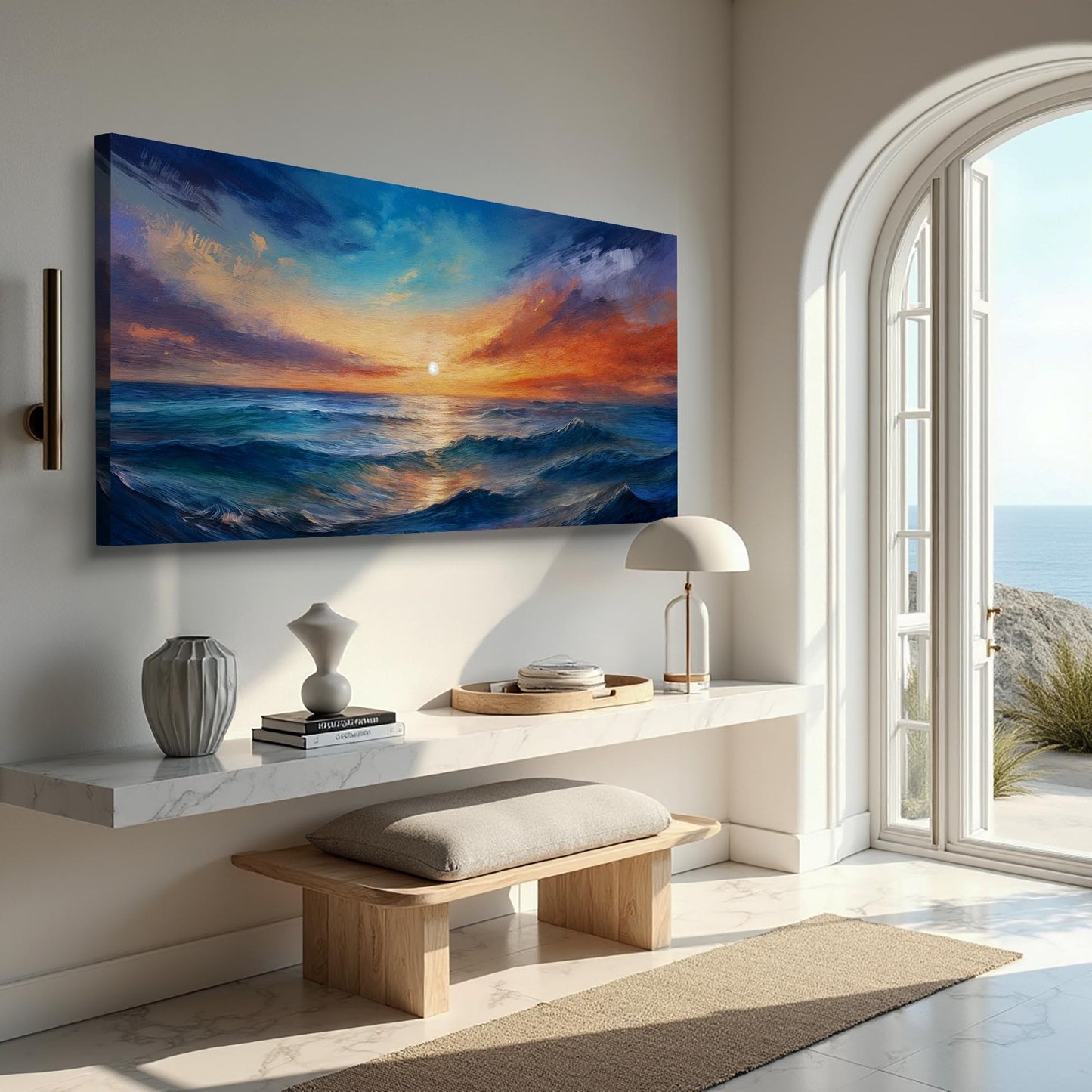 Waterscape Abstract Wall Art XIII