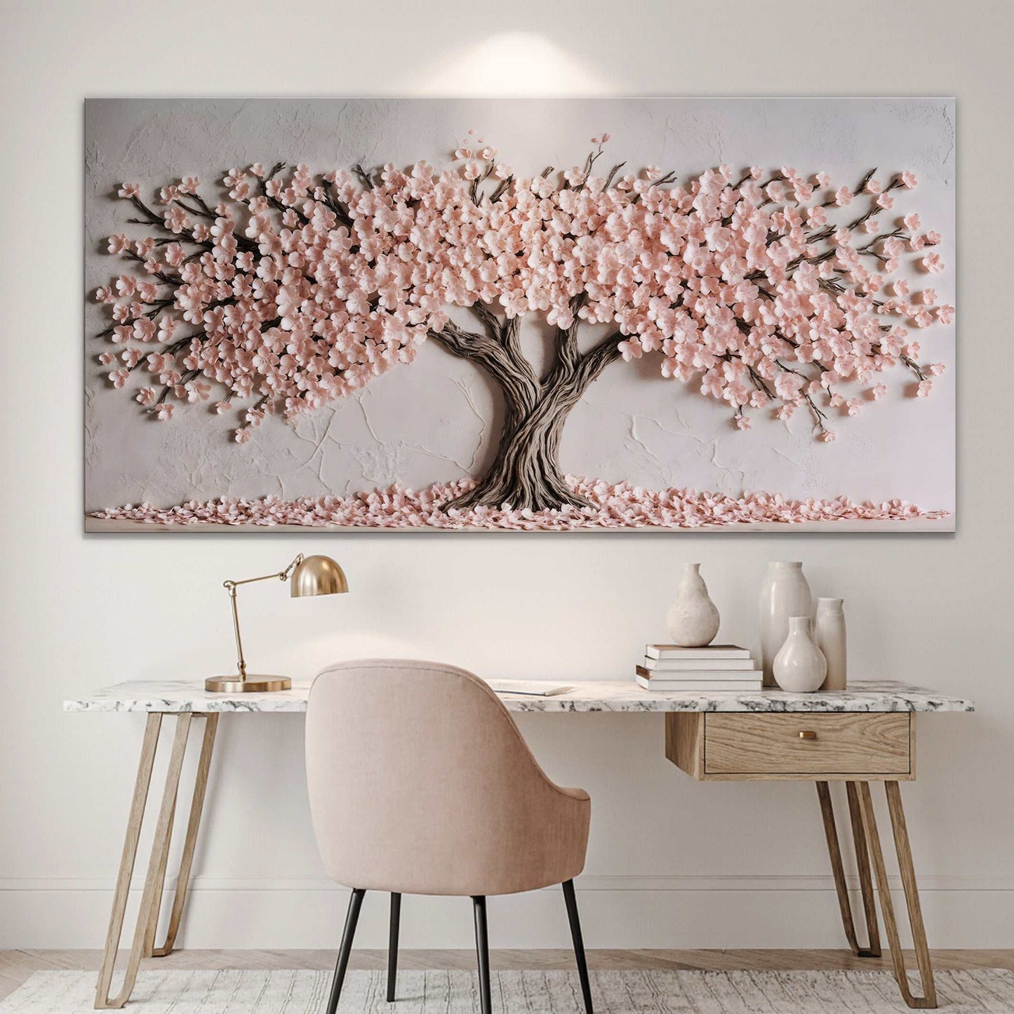 Blush Blossom Wall Art
