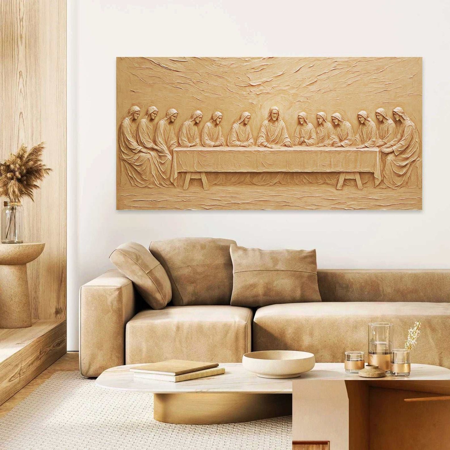 The Last Supper Minimalist Faith Wall Art