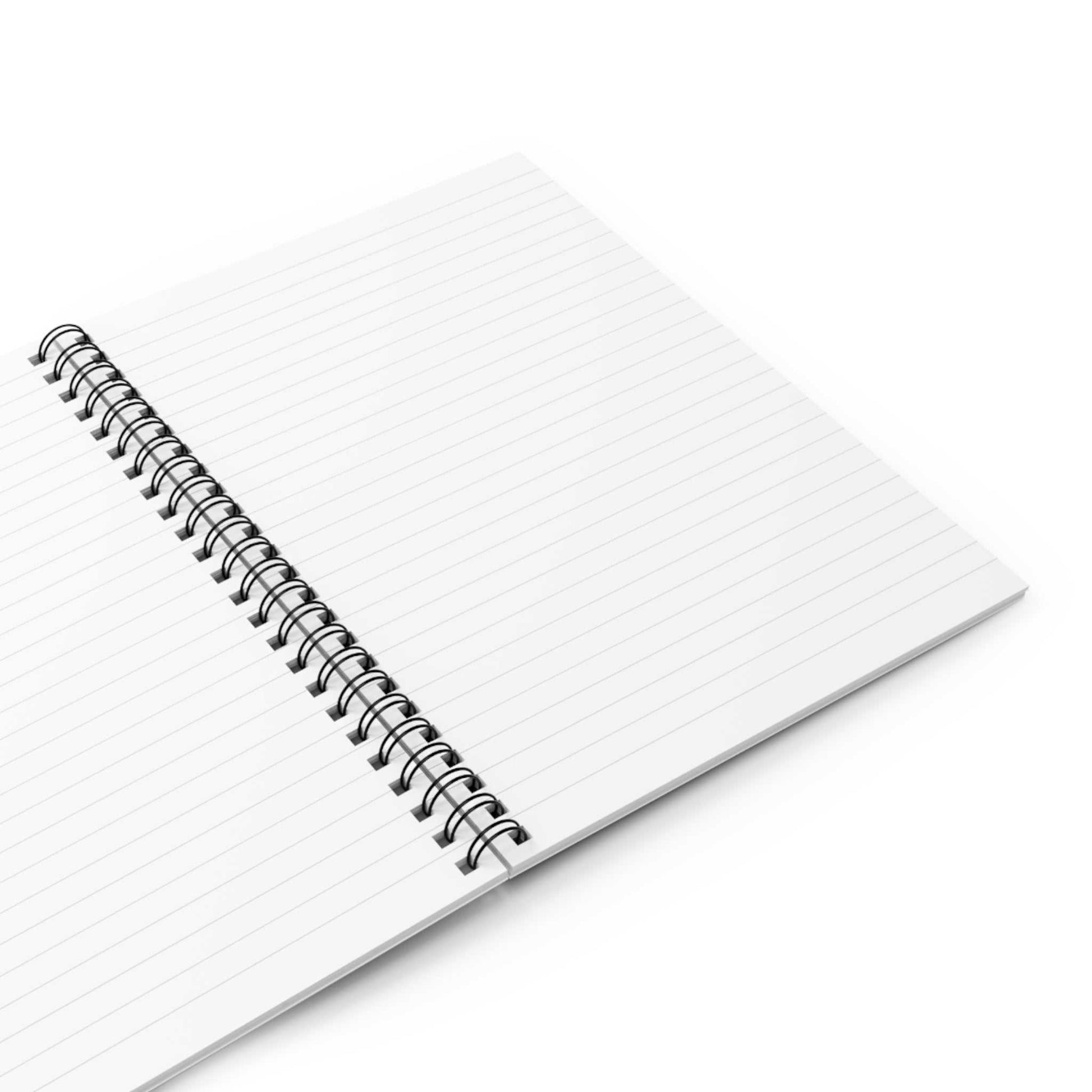 Floral Spiral Notebook – Ruled Journal for Writers & Students Printify
