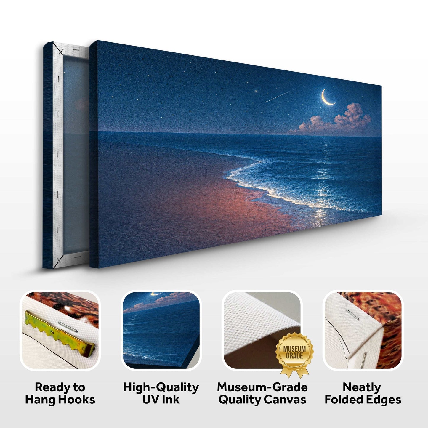 Beach Shoreline Coastal Wall Art V