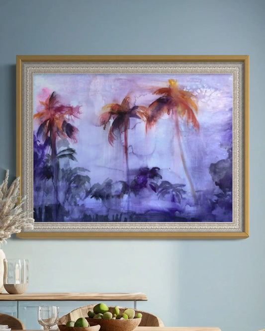 West Palm Beach art print reproduction of original watercolor painting