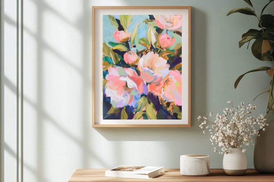 Magic in the Garden Art Print – Enchanting & Serene Wall Decor Mai Autumn