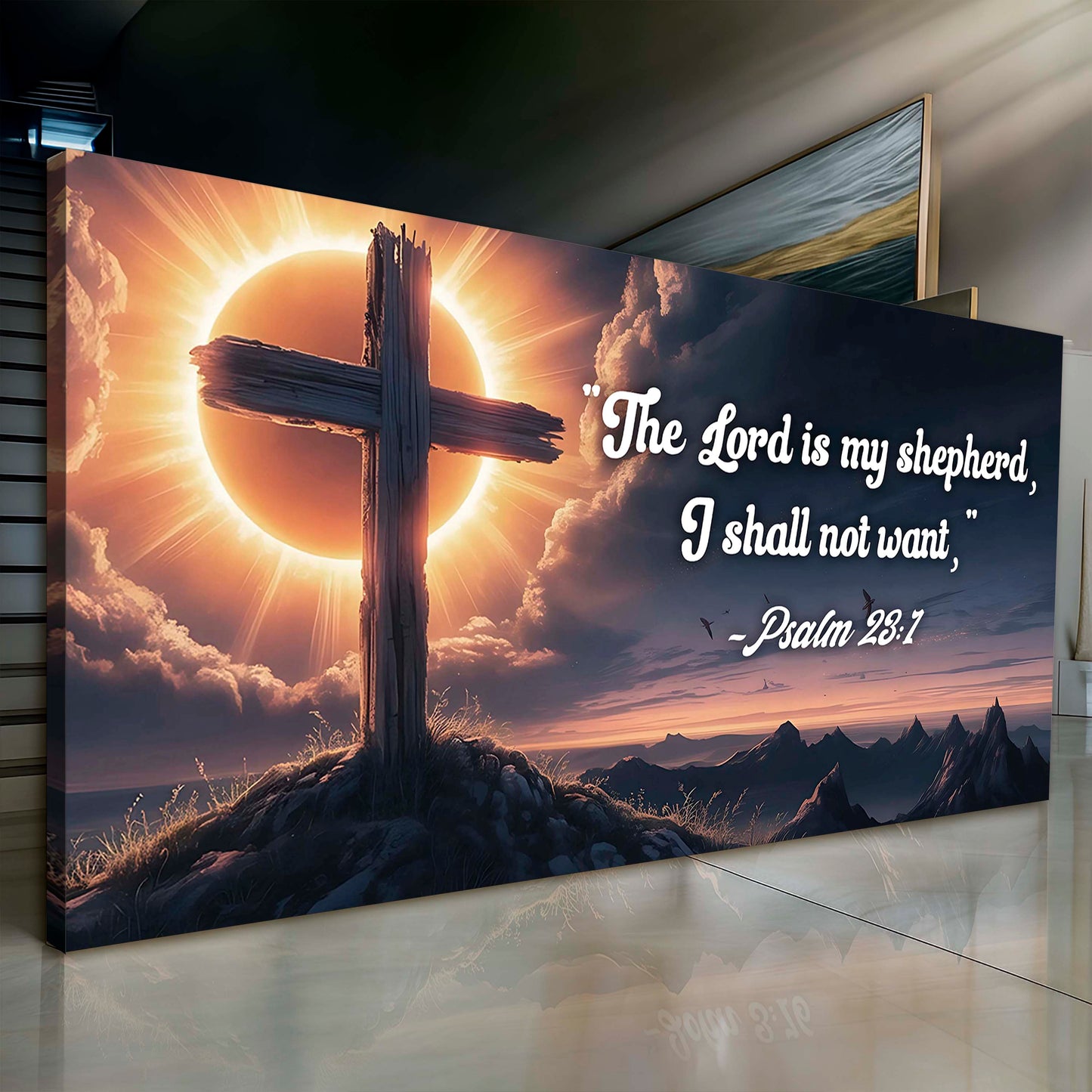 Philippians 4:13 - I Can Do All Things Through Christ Faith Sign
