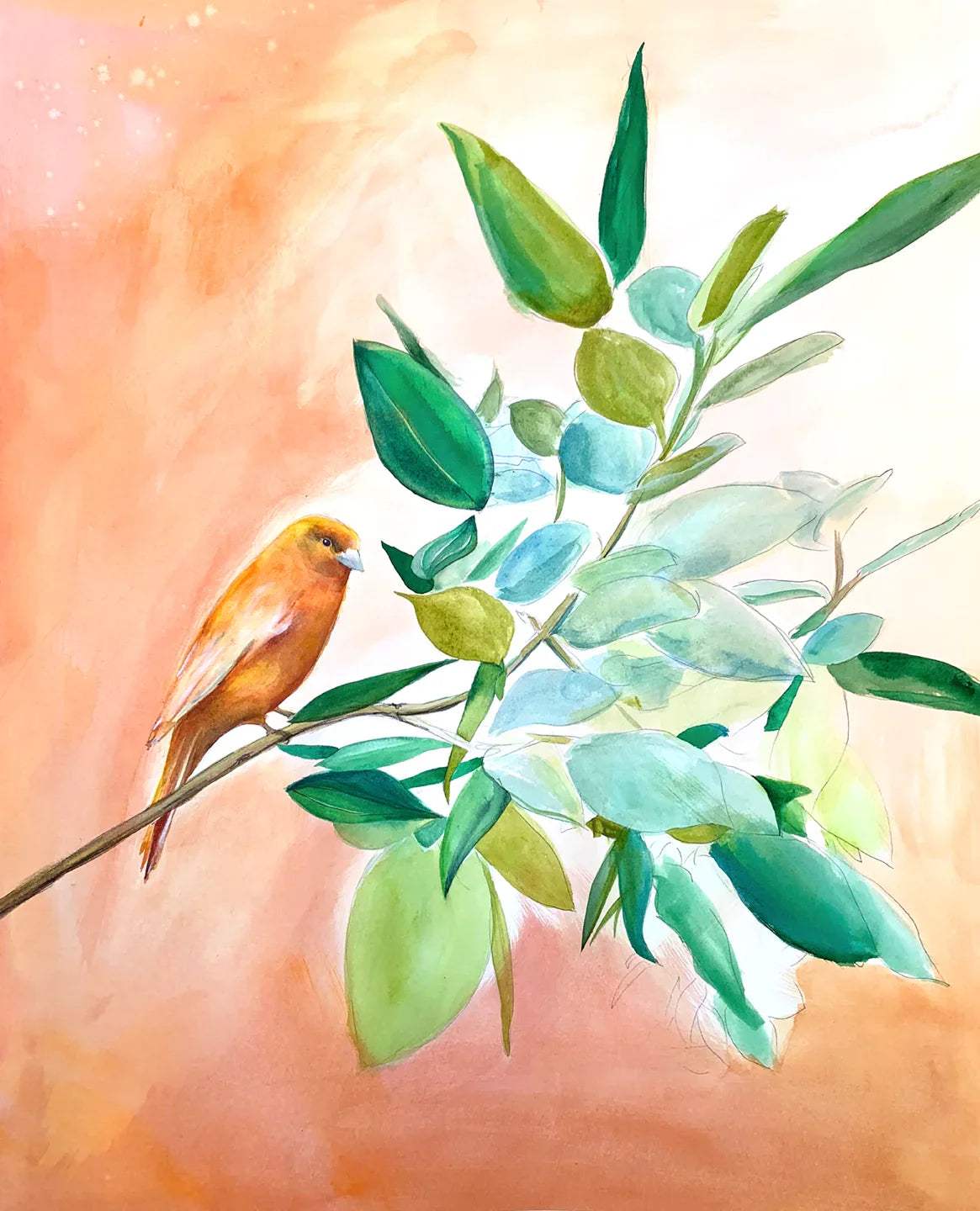 Hope Art Print inspirational wall art with uplifting design and archival-quality inks on premium paper or canvas