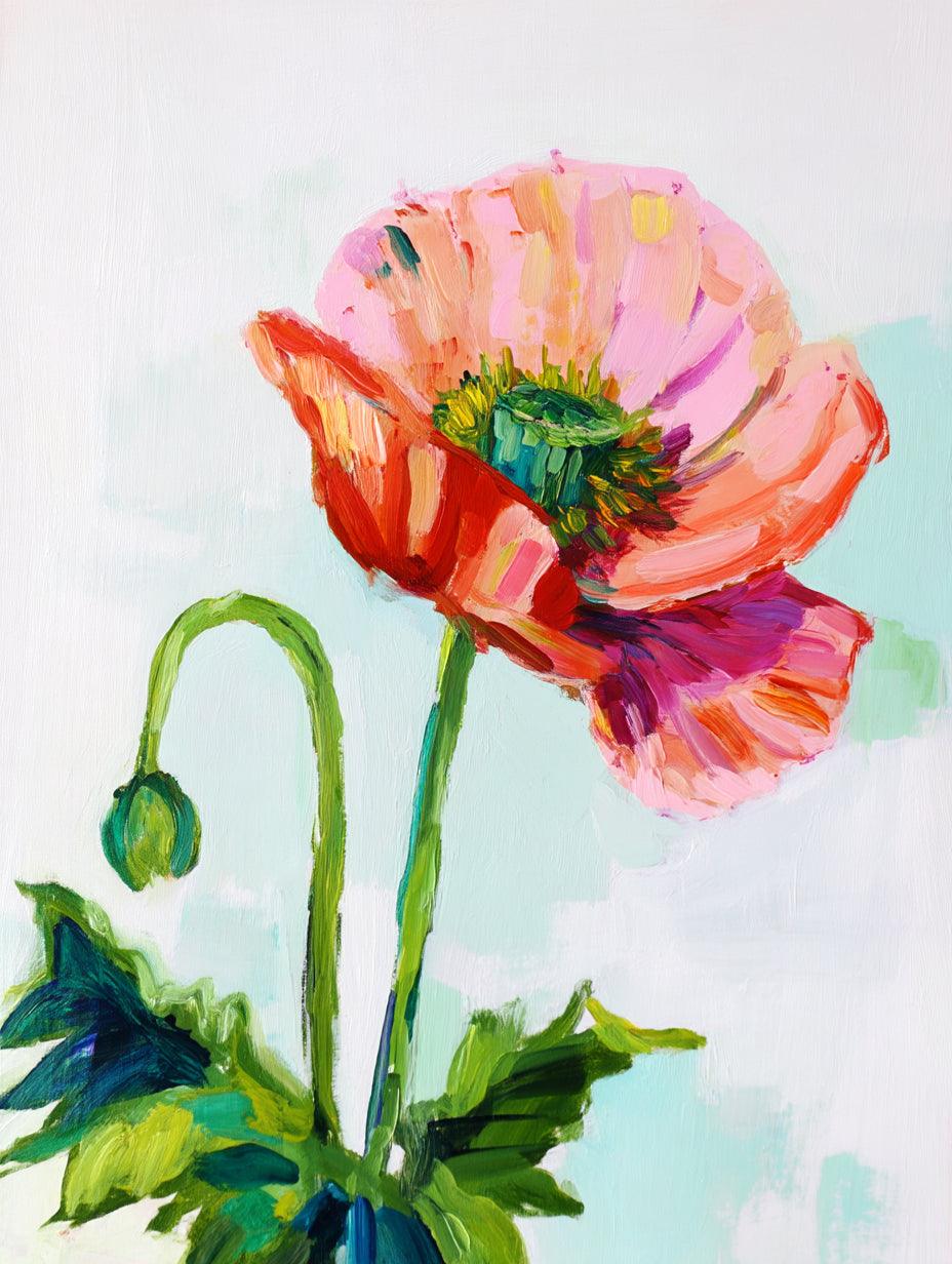 Hope in Bloom art print on archival paper and cotton canvas options